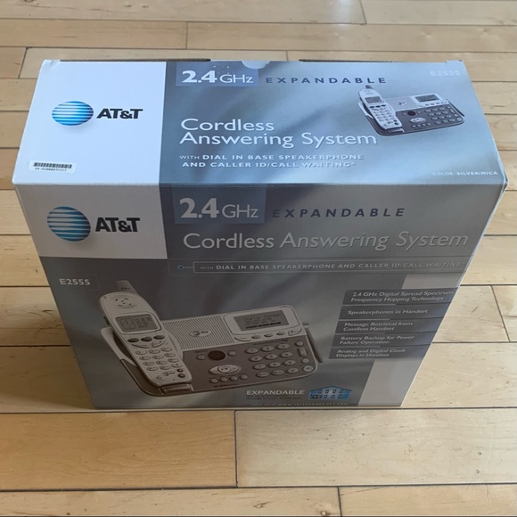 At&t Model E2555 Elite 2.4GHz Expandable Cordless Phone - Picture 3 of 4
